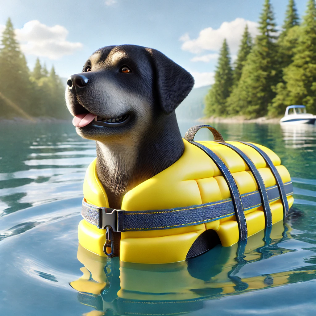 Buoyant Dog Life Vests